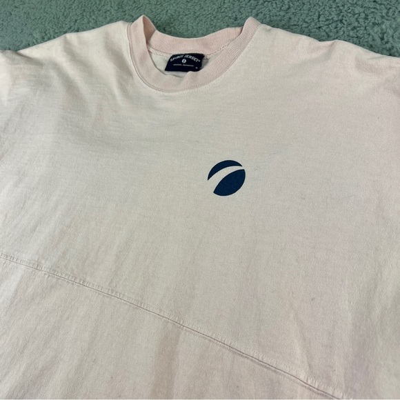 Spirit Jersey "Fight Like A Mom" Long Sleeve Light Pink Sweater Size L - Picture 8 of 9